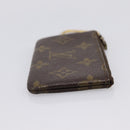 LOUIS VUITTON Monogram Pochette Cles Coin Purse M60033 LV Auth 197562-4