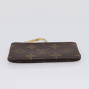 LOUIS VUITTON Monogram Pochette Cles Coin Purse M60033 LV Auth 197562-7