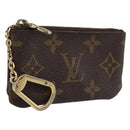 LOUIS VUITTON Monogram Pochette Cles Coin Purse M60033 LV Auth 197563-1