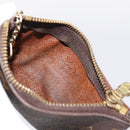LOUIS VUITTON Monogram Pochette Cles Coin Purse M60033 LV Auth 197563-10