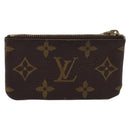 LOUIS VUITTON Monogram Pochette Cles Coin Purse M60033 LV Auth 197563-2
