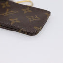 LOUIS VUITTON Monogram Pochette Cles Coin Purse M60033 LV Auth 197563-8