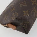 LOUIS VUITTON Monogram Pochette Cosmetic PM Pouch M43998 LV Auth 197565-16