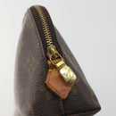 LOUIS VUITTON Monogram Pochette Cosmetic PM Pouch M43998 LV Auth 197565-17