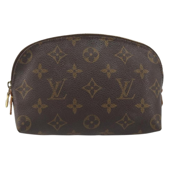 LOUIS VUITTON Monogram Pochette Cosmetic PM Pouch M43998 LV Auth 197565