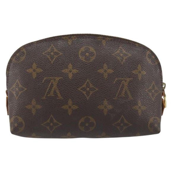 LOUIS VUITTON Monogram Pochette Cosmetic PM Pouch M43998 LV Auth 197565