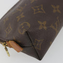 LOUIS VUITTON Monogram Pochette Cosmetic PM Pouch M43998 LV Auth 197565-14