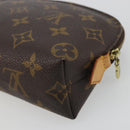 LOUIS VUITTON Monogram Pochette Cosmetic PM Pouch M43998 LV Auth 197566-15
