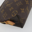 LOUIS VUITTON Monogram Pochette Cosmetic PM Pouch M43998 LV Auth 197566-16