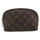 LOUIS VUITTON Monogram Pochette Cosmetic PM Pouch M43998 LV Auth 197566-13