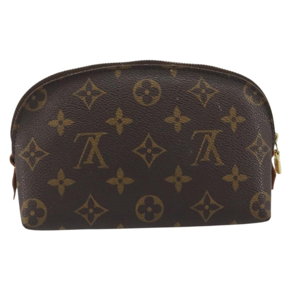 LOUIS VUITTON Monogram Pochette Cosmetic PM Pouch M43998 LV Auth 197566