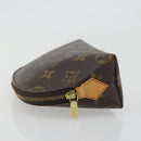 LOUIS VUITTON Monogram Pochette Cosmetic PM Pouch M43998 LV Auth 197566-4