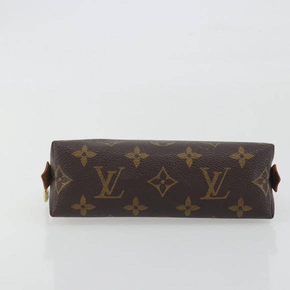 LOUIS VUITTON Monogram Pochette Cosmetic PM Pouch M43998 LV Auth 197566