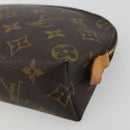 LOUIS VUITTON Monogram Pochette Cosmetic PM Pouch M43998 LV Auth 197566-7