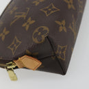 LOUIS VUITTON Monogram Pochette Cosmetic PM Pouch M43998 LV Auth 197566-14