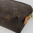 LOUIS VUITTON Monogram Pochette Cosmetic PM Pouch M43998 LV Auth 197567-15