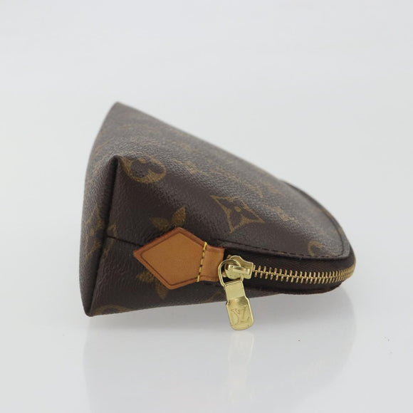 LOUIS VUITTON Monogram Pochette Cosmetic PM Pouch M43998 LV Auth 197567