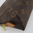 LOUIS VUITTON Monogram Pochette Cosmetic PM Pouch M43998 LV Auth 197567-14