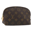 LOUIS VUITTON Monogram Pochette Cosmetic PM Pouch M43998 LV Auth 197568-1