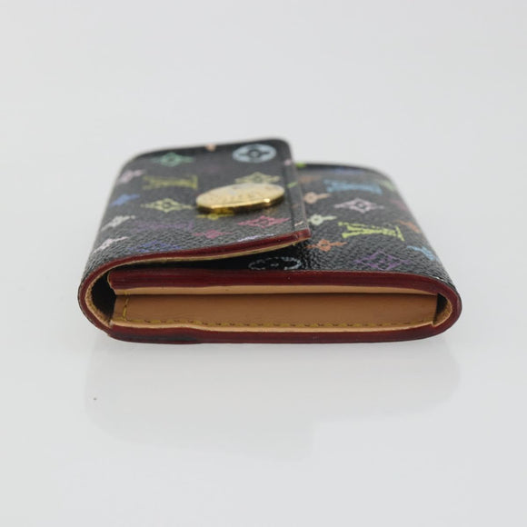 LOUIS VUITTON Multicolor Porte Monnaie Cozy Coin Purse M60007 LV Auth 197569