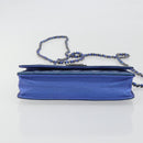 CHANEL Matelasse Boy Chanel Chain Shoulder Wallet Patent Leather CC Auth 197570A-10