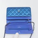 CHANEL Matelasse Boy Chanel Chain Shoulder Wallet Patent Leather CC Auth 197570A-16