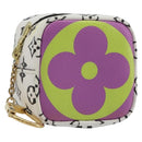 LOUIS VUITTON Monogram Giant Porte Monnaie Cube Multicolor M67669 Auth 197571M-1