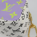 LOUIS VUITTON Monogram Giant Porte Monnaie Cube Multicolor M67669 Auth 197571M-15