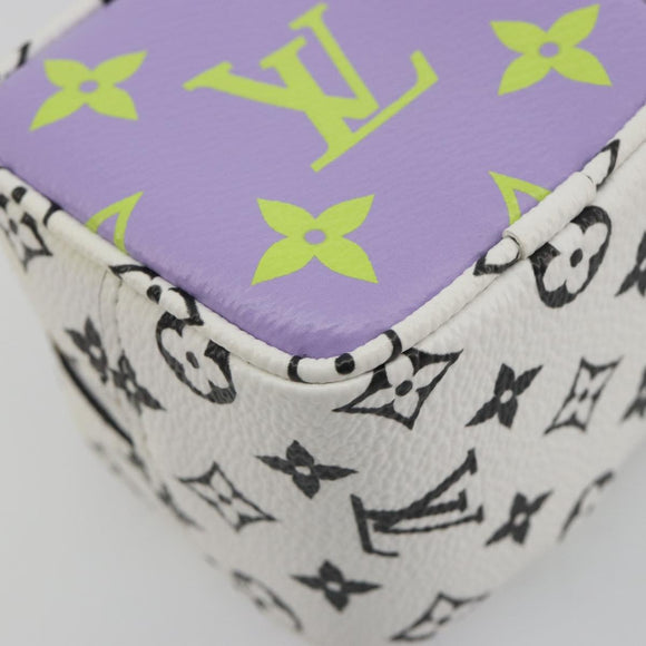 LOUIS VUITTON Monogram Giant Porte Monnaie Cube Multicolor M67669 Auth 197571M
