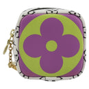 LOUIS VUITTON Monogram Giant Porte Monnaie Cube Multicolor M67669 Auth 197571M-13