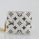 LOUIS VUITTON Monogram Giant Porte Monnaie Cube Multicolor M67669 Auth 197571M-6