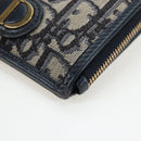 Christian Dior Trotter Canvas 30 Montaigne Diorissimo Bag Navy Gold Auth 197573M-12