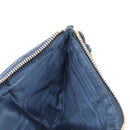 Christian Dior Trotter Canvas 30 Montaigne Diorissimo Bag Navy Gold Auth 197573M-21