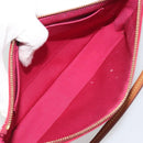 LOUIS VUITTON Vernis Pochette Accessoires Rose Andian M91574 Auth 197577A-11