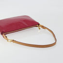 LOUIS VUITTON Vernis Pochette Accessoires Rose Andian M91574 Auth 197577A-7