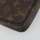 LOUIS VUITTON Monogram Pochette Accessoires Pouch M51980 LV Auth 197578-9