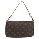 LOUIS VUITTON Monogram Pochette Accessoires Pouch M51980 LV Auth 197578-13