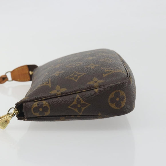 LOUIS VUITTON Monogram Pochette Accessoires Pouch M51980 LV Auth 197578