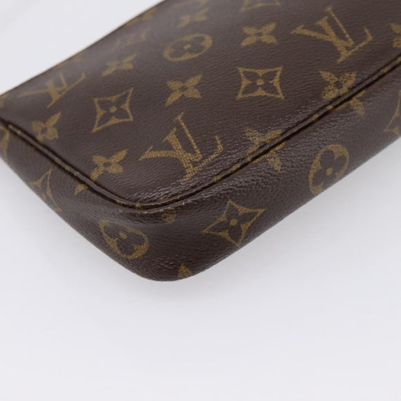 LOUIS VUITTON Monogram Pochette Accessoires Pouch M51980 LV Auth 197579