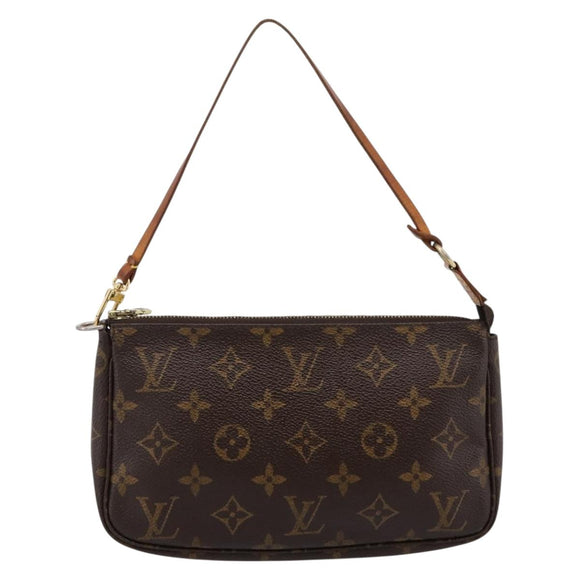 LOUIS VUITTON Monogram Pochette Accessoires Pouch M51980 LV Auth 197579
