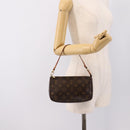 LOUIS VUITTON Monogram Pochette Accessoires Pouch M51980 LV Auth 197579-20