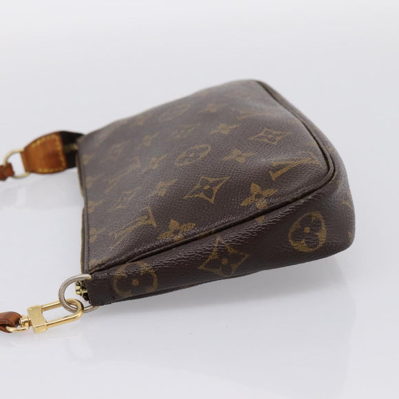 LOUIS VUITTON Monogram Pochette Accessoires Pouch M51980 LV Auth 197579
