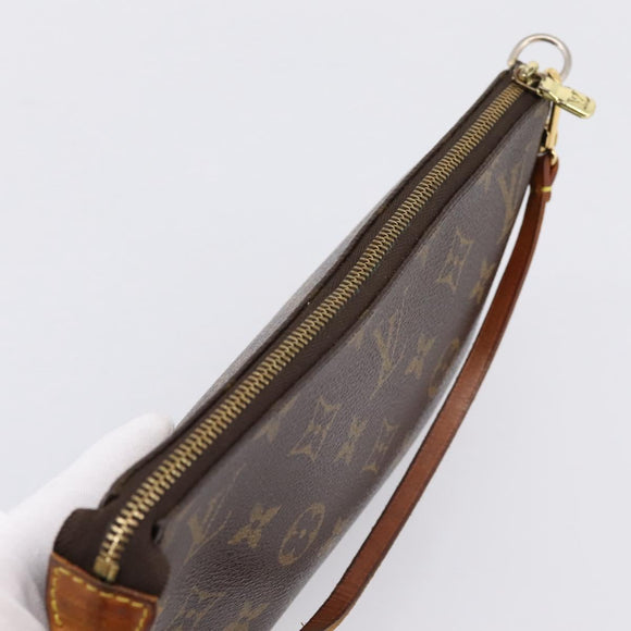 LOUIS VUITTON Monogram Pochette Accessoires Pouch M51980 LV Auth 197579