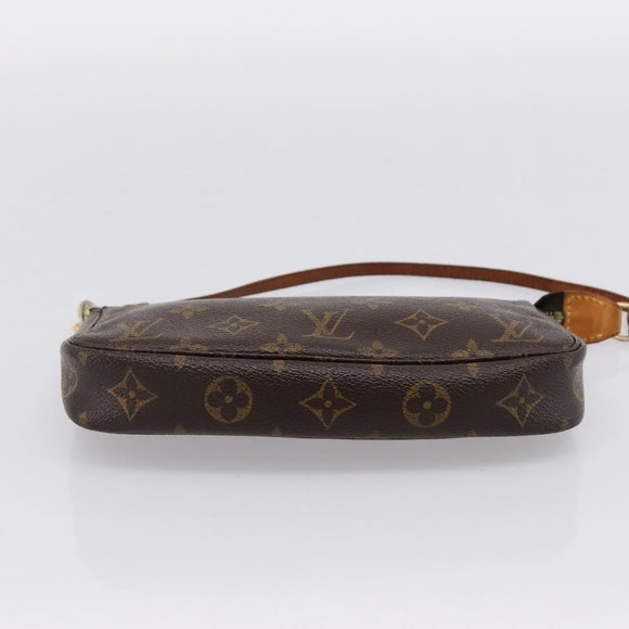 LOUIS VUITTON Monogram Pochette Accessoires Pouch M51980 LV Auth 197579