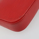 LOUIS VUITTON Epi Pochette Accessoires Pouch Carmine M40776 LV Auth 197580V-17