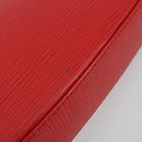 LOUIS VUITTON Epi Pochette Accessoires Pouch Carmine M40776 LV Auth 197580V-9