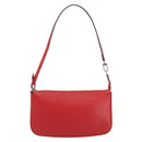 LOUIS VUITTON Epi Pochette Accessoires Pouch Carmine M40776 LV Auth 197580V-13