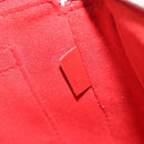LOUIS VUITTON Epi Pochette Accessoires Pouch Carmine M40776 LV Auth 197580V-11