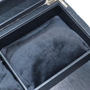 CHANEL Mini Matelasse 12 Success Story Chain Bag Leather Black CC Auth 197581SV-110