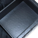 CHANEL Mini Matelasse 12 Success Story Chain Bag Leather Black CC Auth 197581SV-112